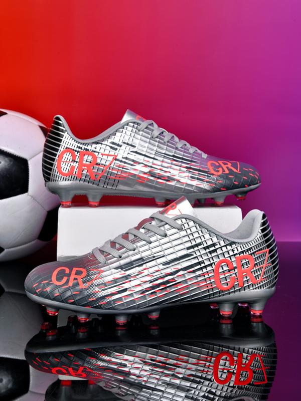 New Youth Football Shoes Recommendation, School Student Competition Training Low Top Long Studs, Durable Anti-Slip Grip, Unisex Adult, Football Field Boots