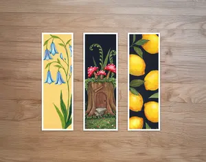 Art Print Bookmarks Set (3)