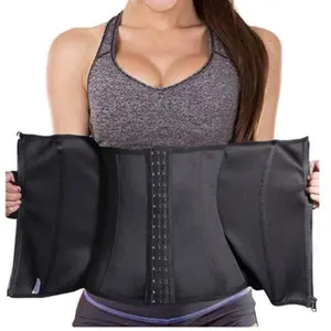 FeelinGirl Waist Trainer for Women Underbust Corset Belly Wrap Waist Cincher Shapewear Tummy Trimmer for Lower Belly Fat