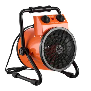 VEVOR Greenhouse Heater, 1500W Electric Space Heater with Fan & High Heat Modes, IPX4 Protection, 25° Adjustable Angle, Overheat Protection, for Grow Tent, Small Greenhouse, Flower Room, Home Office