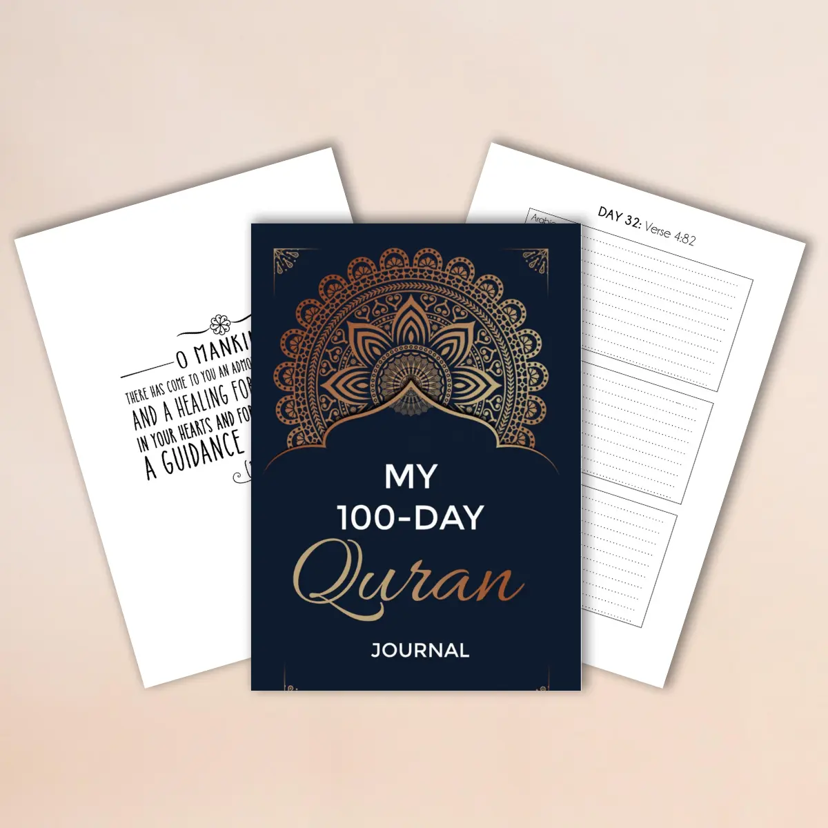 My 100-Day Quran Journal Digital PDF