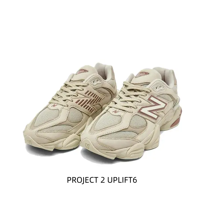 Cream retro chunky dad sneakers with suede & breathable mesh mix, cushioned thick sole, warm neutral tone perfect for daily casual street outfits