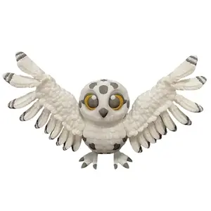 Snow Owl 3D Printed Articulating Figurine