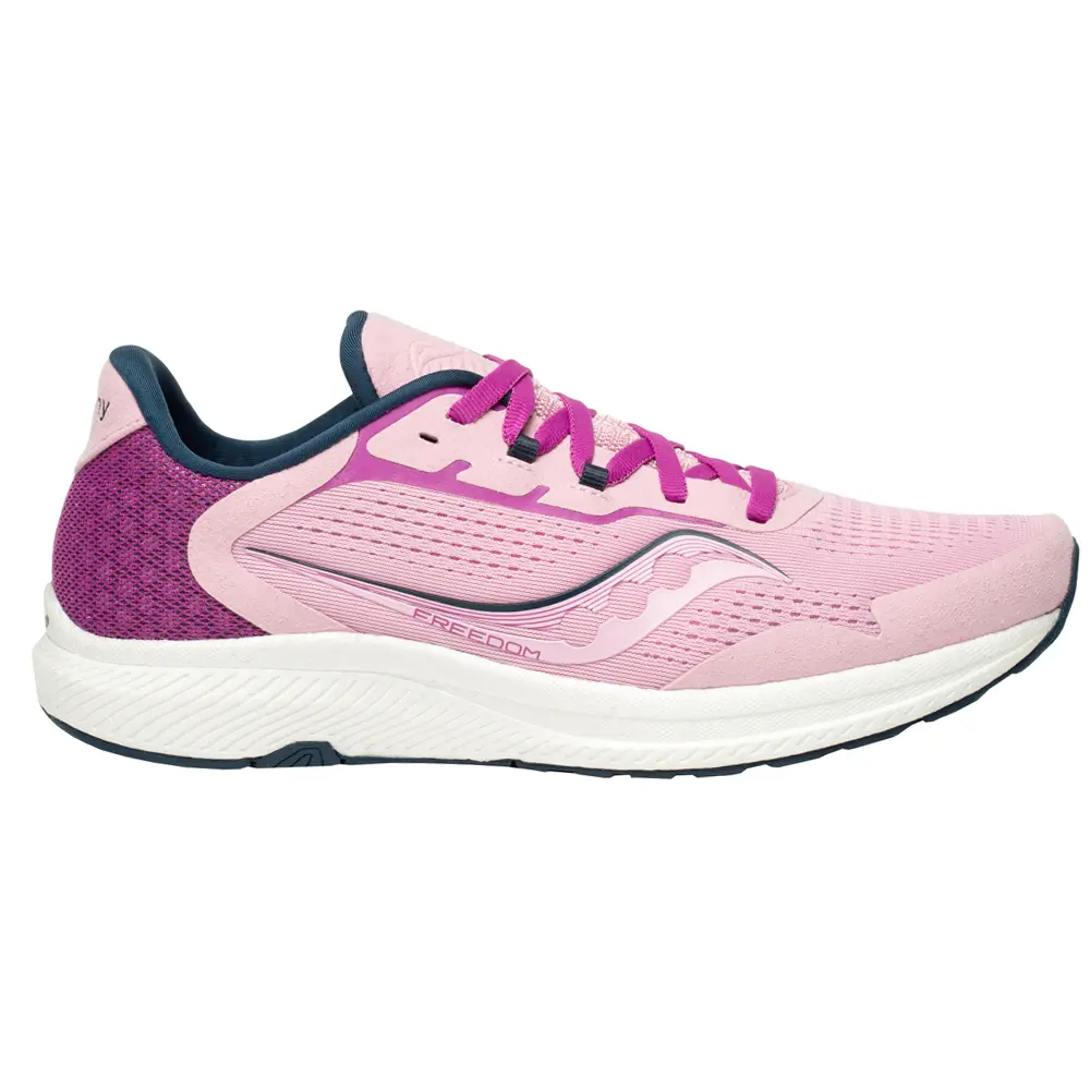 Saucony Womens Freedom 4 Running Sneakers Shoes - Pink