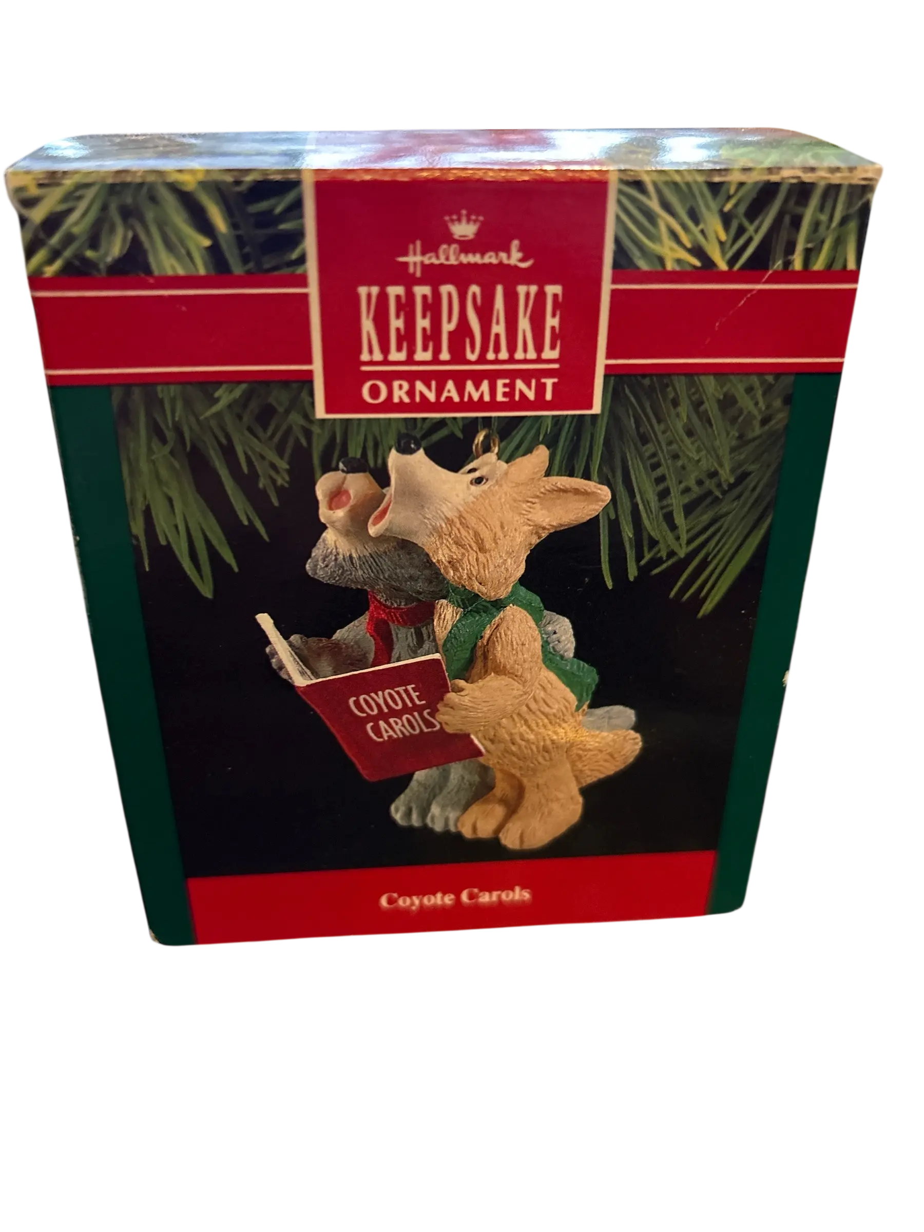 Hallmark Coyote Carols 1990 Keepsake Ornament