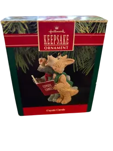 Hallmark Coyote Carols 1990 Keepsake Ornament