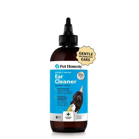 Pet Honesty Restore + Soothe Ear Cleaner (4 Ounce)