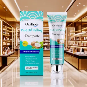 Sorbitol And Sodium Bicarbonate Toothpaste, Whitens Teeth, Eliminates Stains And Reduces Sensitivity Oral Whitening