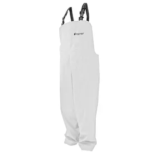 Frogg Toggs Mens White WayPoint Angler Bib
