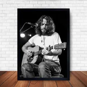 Chris Cornell Music Poster