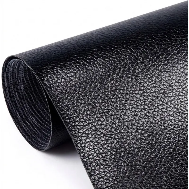Self-Adhesive Peel-and-Stick Large Size Plain Fake Leather Patch Roll, 20x54 in Waterproof Cuttable Imitation Leatherette PVC Fabric for Furniture, Automotive Leather Repairs - Home DIY Decor Supplies