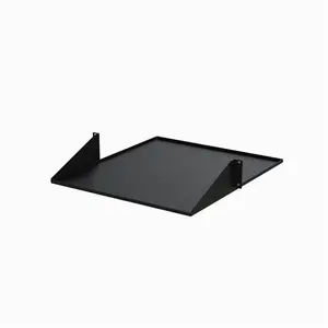 Startech CABSHF2POST2 2U Steel Server Rack Shelf - 2 Post Center Mount Bracket Utility Rack - Solid, Bracket Utility Racks