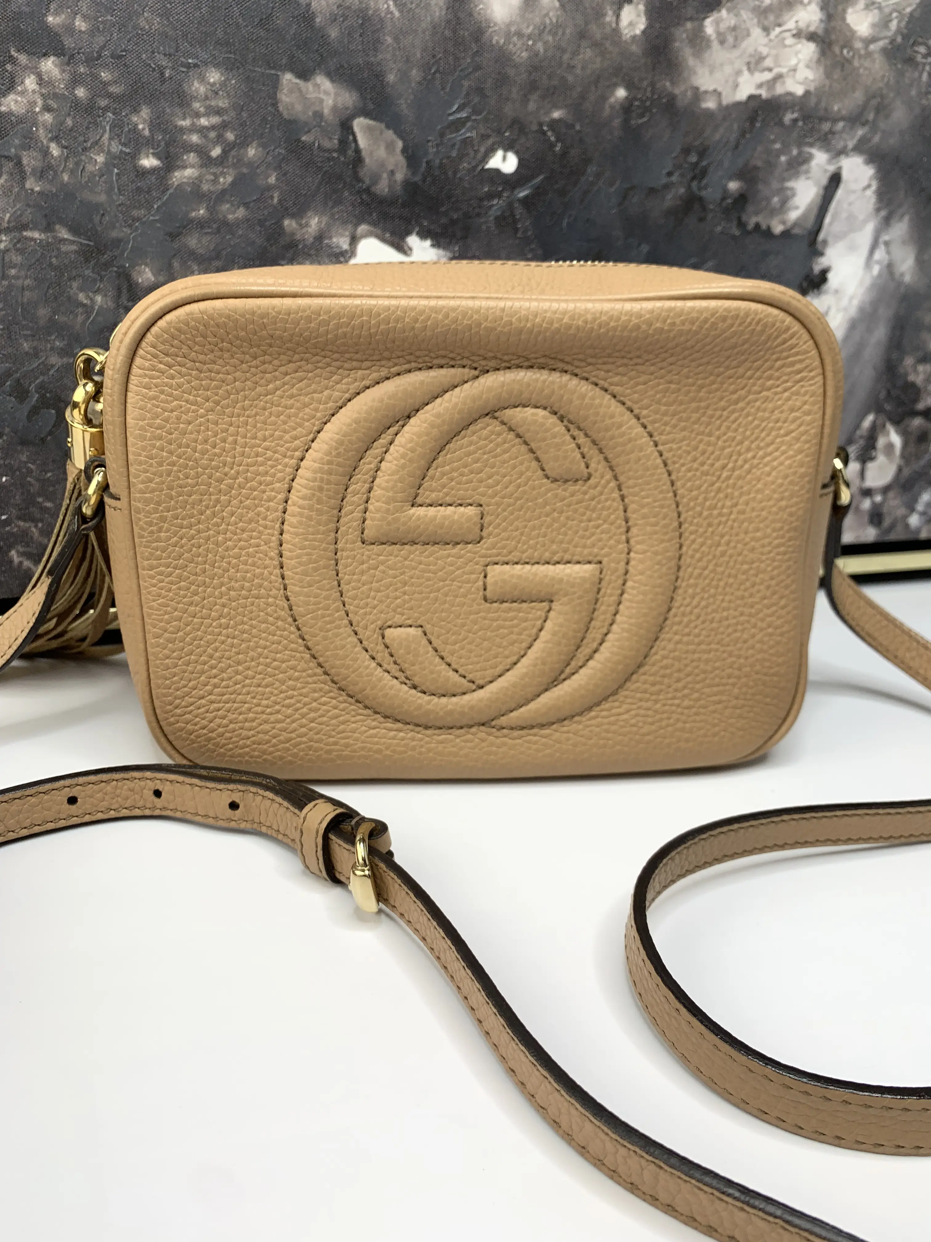 Pre-owned GUCCI leather Crossbody Bags Soho Disco