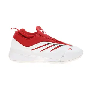 adidas Mens Dame 9 Nebraska Cornhuskers Basketball Sneakers Shoes - Red, White