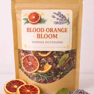 Blood Orange Bloom | Floral Stove Top Potpourri | Spring Home Fragrance | Easter Decor