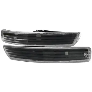 1998-2001 Acura Integra Bumper Lights (Matte Black Housing/Clear Lens)