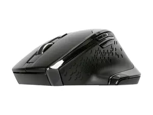 Targus Antimicrobial Ergo Wireless Mouse - BlueTrace - Wireless - Radio Frequency - 2.40 GHz - Black - USB Type A - 1600 dpi - Scroll Wheel, Thumbwheel - 7 Button(s) - Right-handed Only - AMW584GL