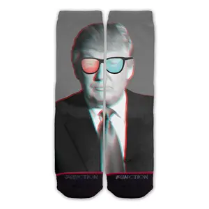 Function - Trump 3d Glasses Fashion Socks
