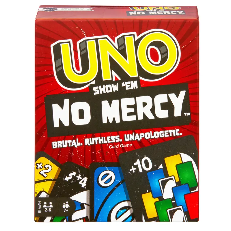 UNO Show 'em No Mercy Family Card Game