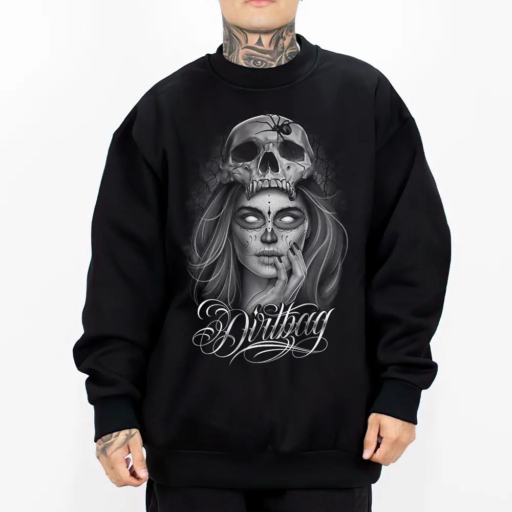 Chicano Clothing, Gangster clothes, Hoodies for men, Men's clothing, Streetwear, Graphic tee Tattoo Style 5 Oversized Shirt