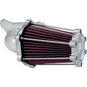 PERFORMANCE MACHINE (PM) Fast Air Intake Cleaner - Chrome
