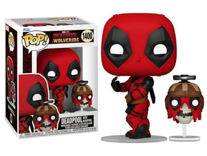 Funko Pop! Marvel - Deadpool with Headpool #1400 Collectible Pop Vinyl Figure