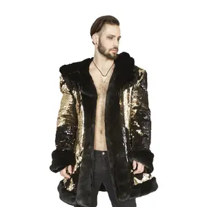 Golden Dragon Fur Coat