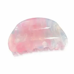 Color-Changing Hair Claw Clip, Dreamy Starry River & Quicksand Glitter Hair Clip