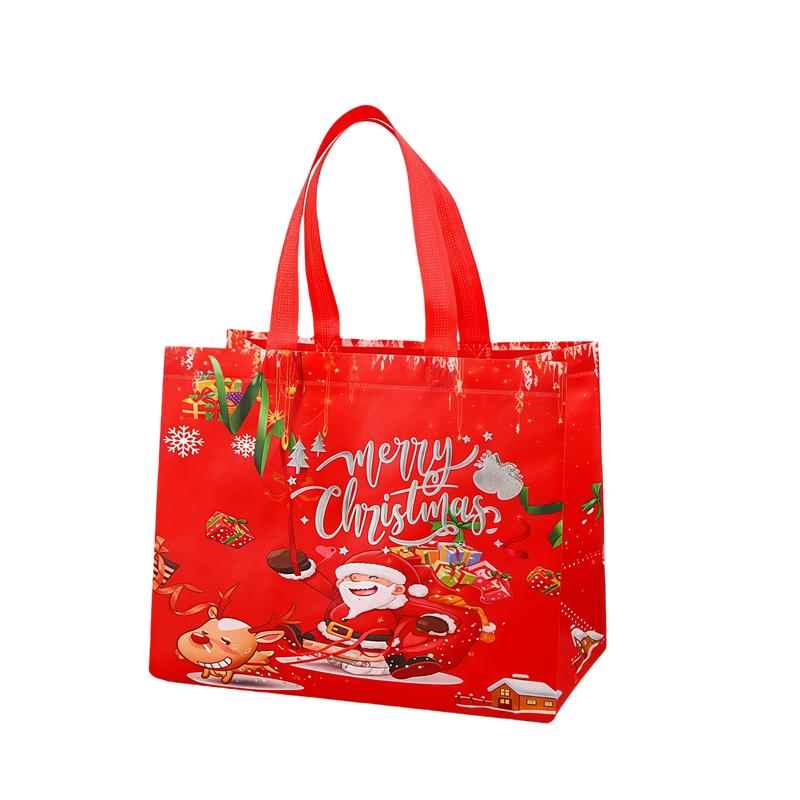 16PCS Christmas Gift Bags With Assorted Patterns. Reusable Non - Woven, Handle - Equipped. Ideal For New Year & Christmas Decor, Perfect For Holiday Gifting.Box Packs heavy-duty storage tote foldable shopping tote Water-Resistant market trip 16PCS Christmas Gift Bags With Assorted Patterns. Reusable Non - Woven, Handle - Equipped. Ideal For New Year & Christmas Decor, Perfect For Holiday Gifting.Box Packs heavy-duty storage tote foldable shopping tote Water-Resistant market trip