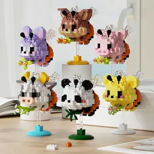 2163pcs Bee Model Building Kit Gift Box Set, Building Block Sets, Stress Relief Adult Toy, Home Decor, Holiday Birthday Christmas Thanksgiving Gifts