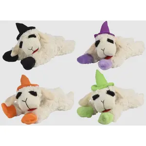 Multipet Lamb Chop With Witch Hat 10.5 Inch