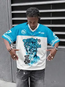 American high street T-shirt, streetwear items, paired with the text "Different Motion", limited edition jersey design