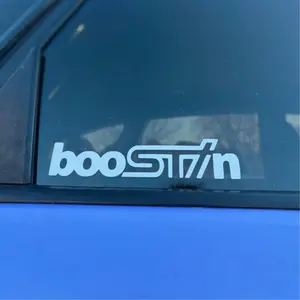 BooSTIn Subaru Wrx STi Decal Sticker BooSTIn Subaru Wrx STi Decal Sticker