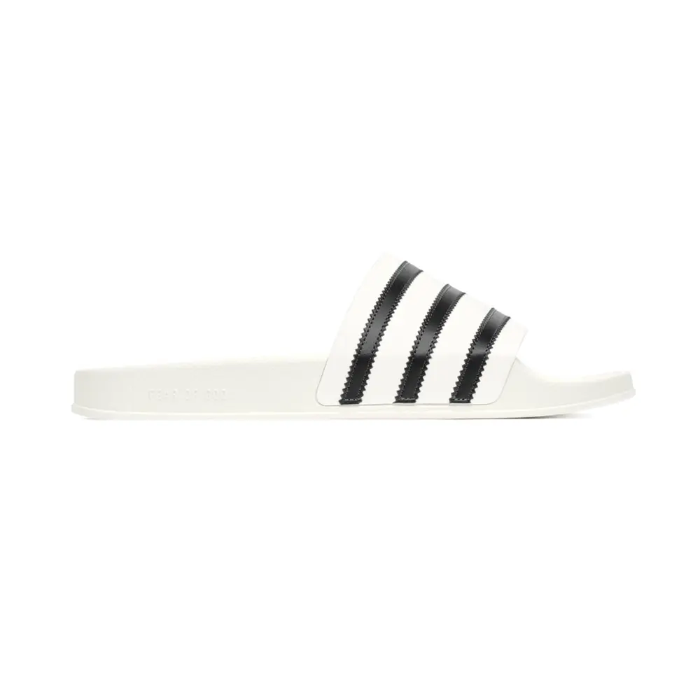 adidas Mens Fear Of God Athletics Adilette Slides Casual Sandals Casual - White