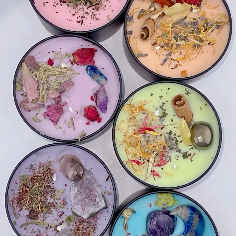 8oz Ritual Candle- Choose your intention: cleansing, self love, warrior activation, transmutation, energy & vitality, luck & money, joy & surrender, lucid dreaming, Jupiter/expansion, astral communication, protection