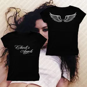2000s Tops Aesthetic Y2k Style Vintage Short Sleeve Gothic Harajuku Print Punk Women's Streetwear Emo Girls Baby Tees,Women's Baby Tees Harajuku crop Top HarajukuY2k Baby Tees Punk Letter Printing Tees Tops Street Punk Women Clothing Grunge E-Girl