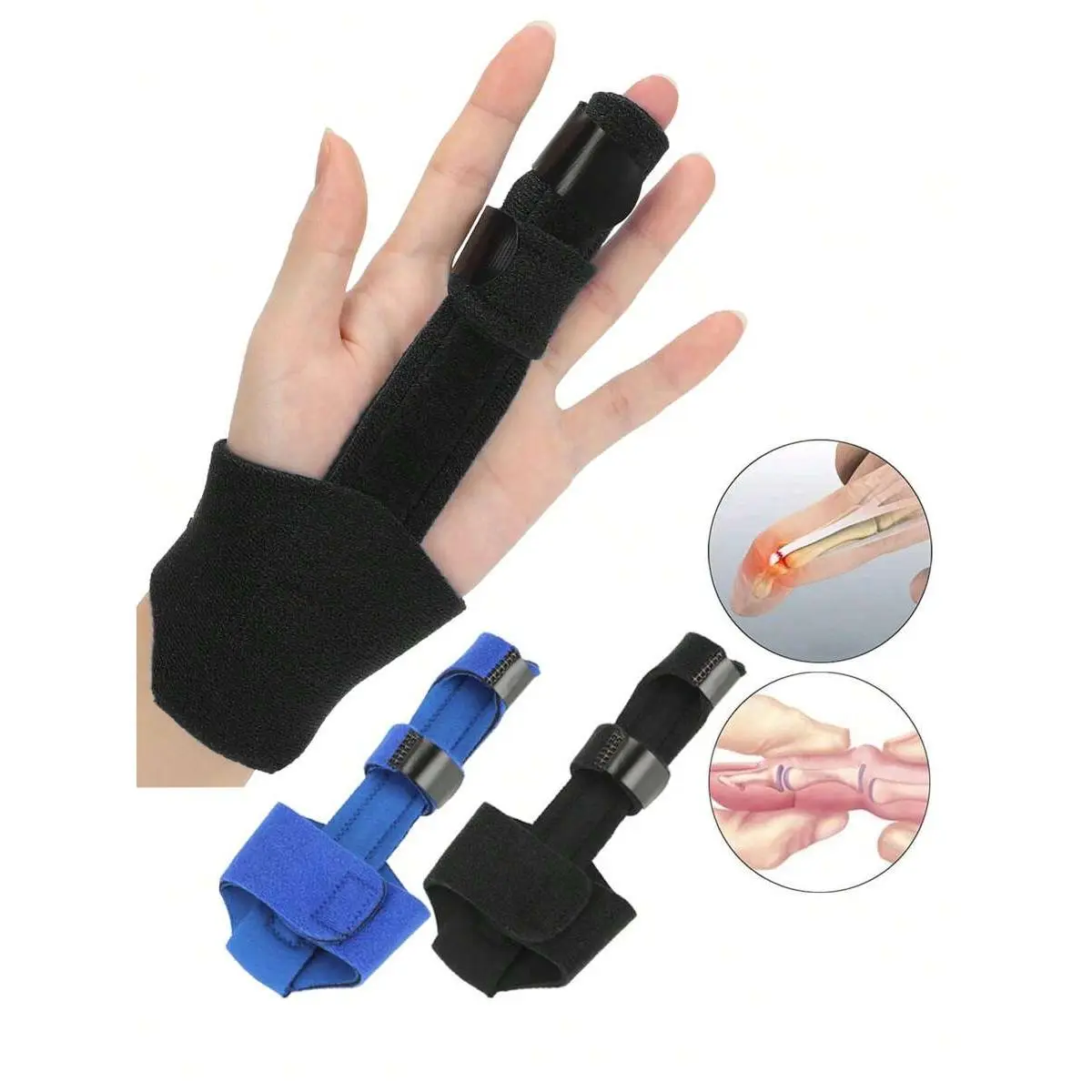 Adjustable Finger Splint For Trigger Finger, Mallet Finger & Fractures – Post-Op Support, Knuckle Immobilization & Pain Relief