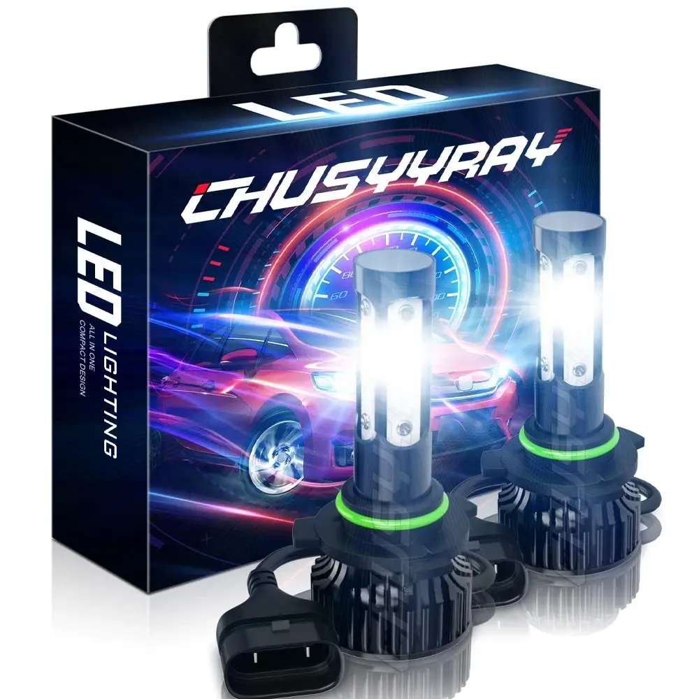 9006 LED Headlight Low Beam Bulbs For Toyota Corolla Sedan 4-Door 1.8L 1993-2016 Carlights Automotive Super Bright Led Vehicle Led
