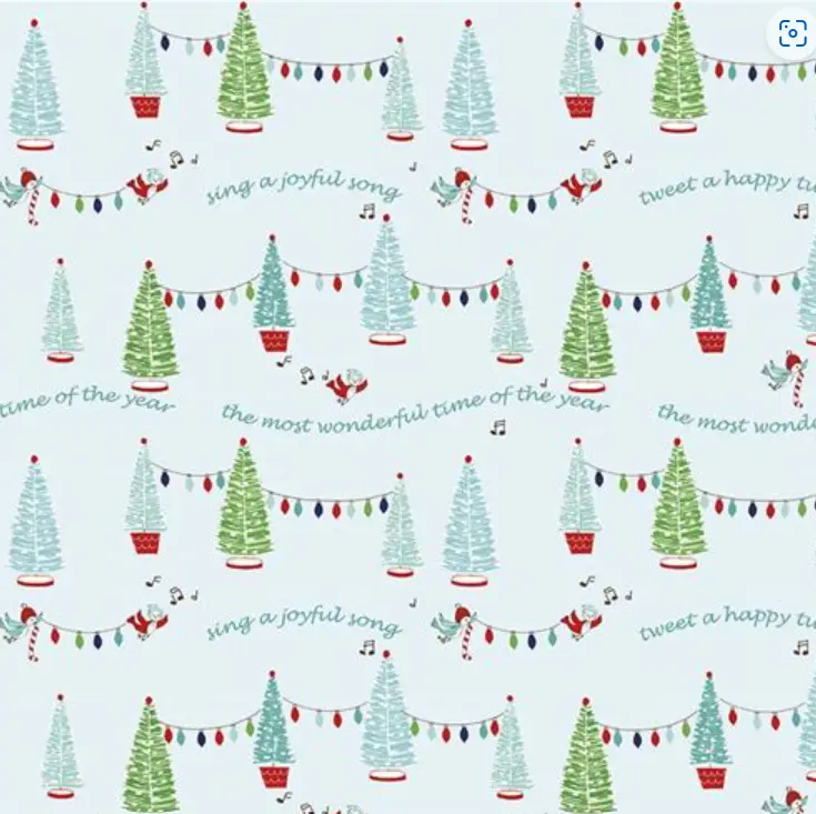Pixie Noel Christmas Fabric by Riley Blake Designs