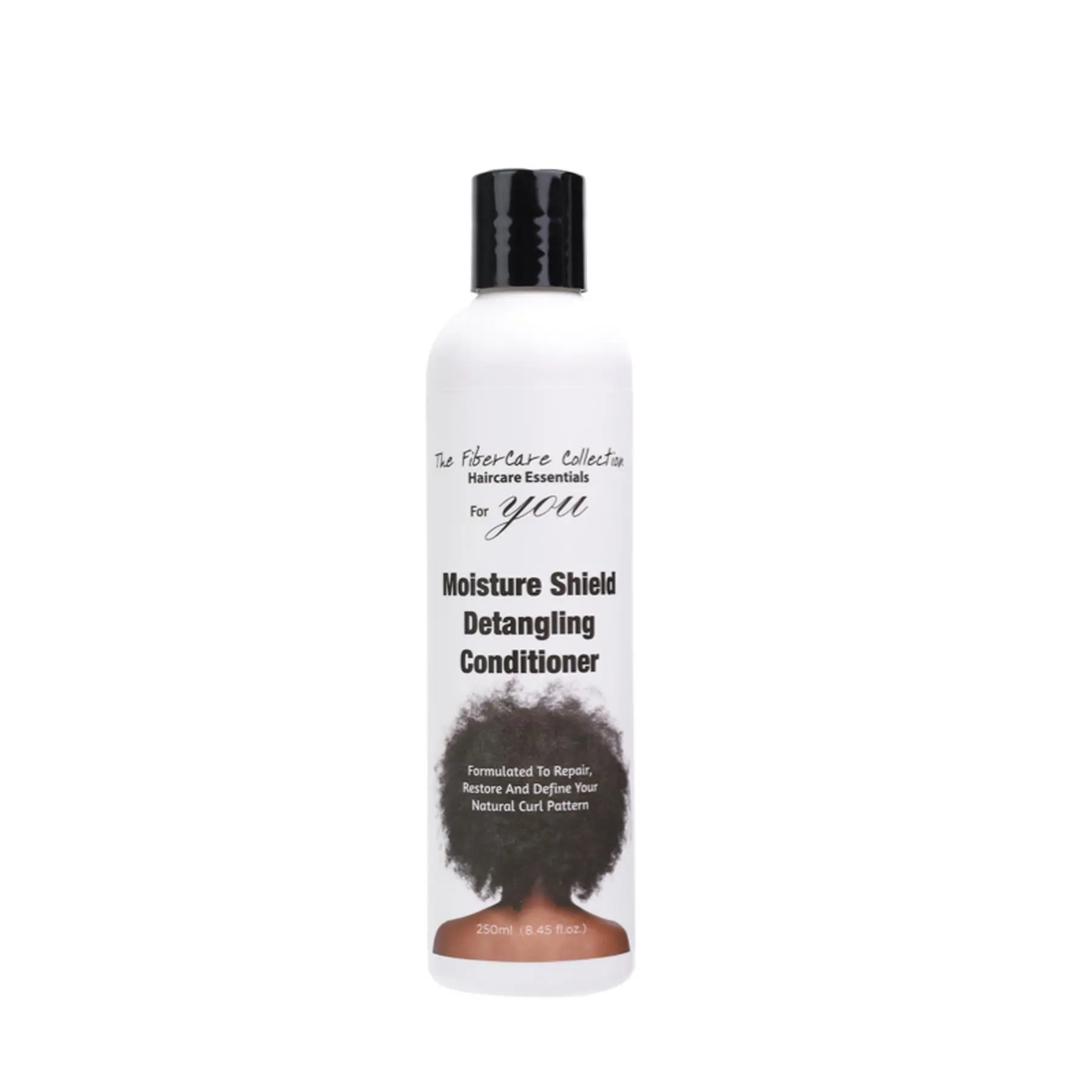 Fiber-Care Collection Moisture Shield Detangling Conditioner with Shea Butter & Plant Oils for Soft Hair & Frizz Reduction