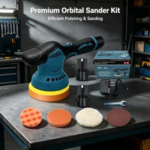 Cordless Electric Polisher, Rechargeable Buffing Machine, Adjustable Speed, Portable Design, Car Paint Waxing Surface Polishing