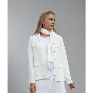 Cream Jacket - Esteem Couture