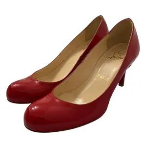 Pre-owned christian louboutin Patent Leather Small Leather Goods Pumps