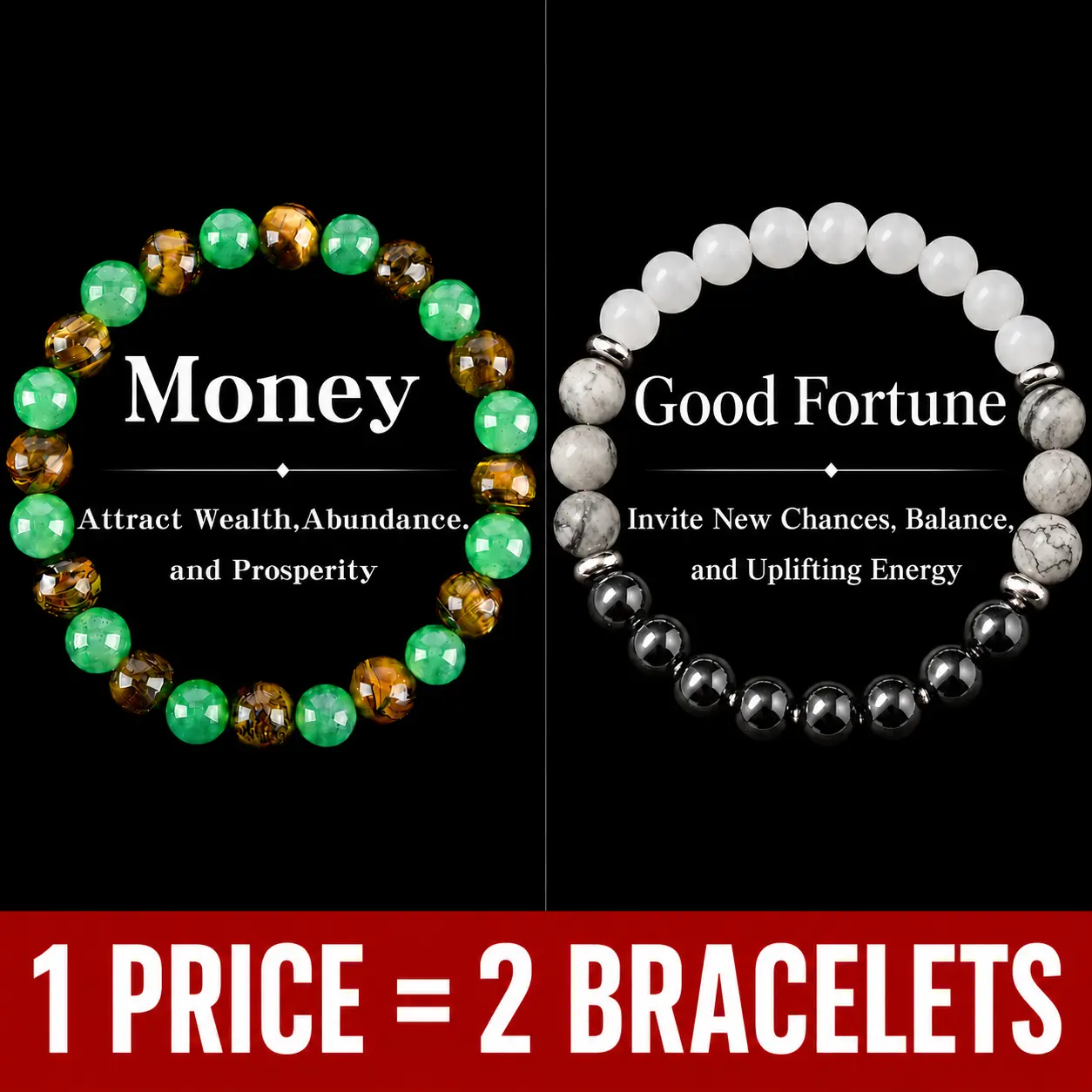 Money Attraction Bracelet and Luck Turning Bracelet