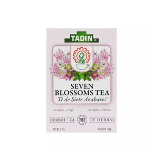 Tadin Siete Azahares (7 Blossoms) Herbal Tea, 24 Bags (6 BOXES)