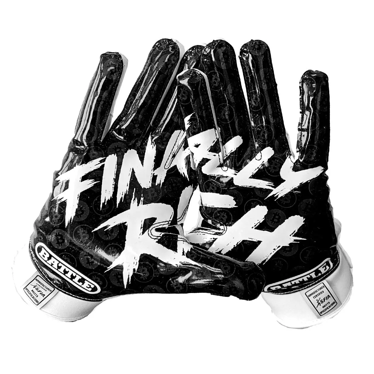 Finally Rich 2.0 Receiver Football Gloves Finally Rich 2.0 Receiver Football Gloves