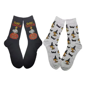 Peanuts Men's Halloween Crew Sock Set - 2 Pair