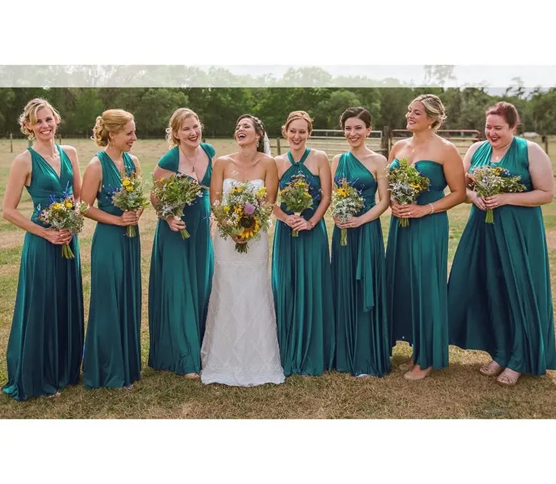 Teal Green Multiway Bridesmaid Dress - Infinity Dress, Prom Dress, Ball Gown - Women, Womenswear - TikTok Shop Teal Green Multiway Bridesmaid Dress - Infinity Dress, Prom Dress, Ball Gown - Women, Womenswear - TikTok Shop