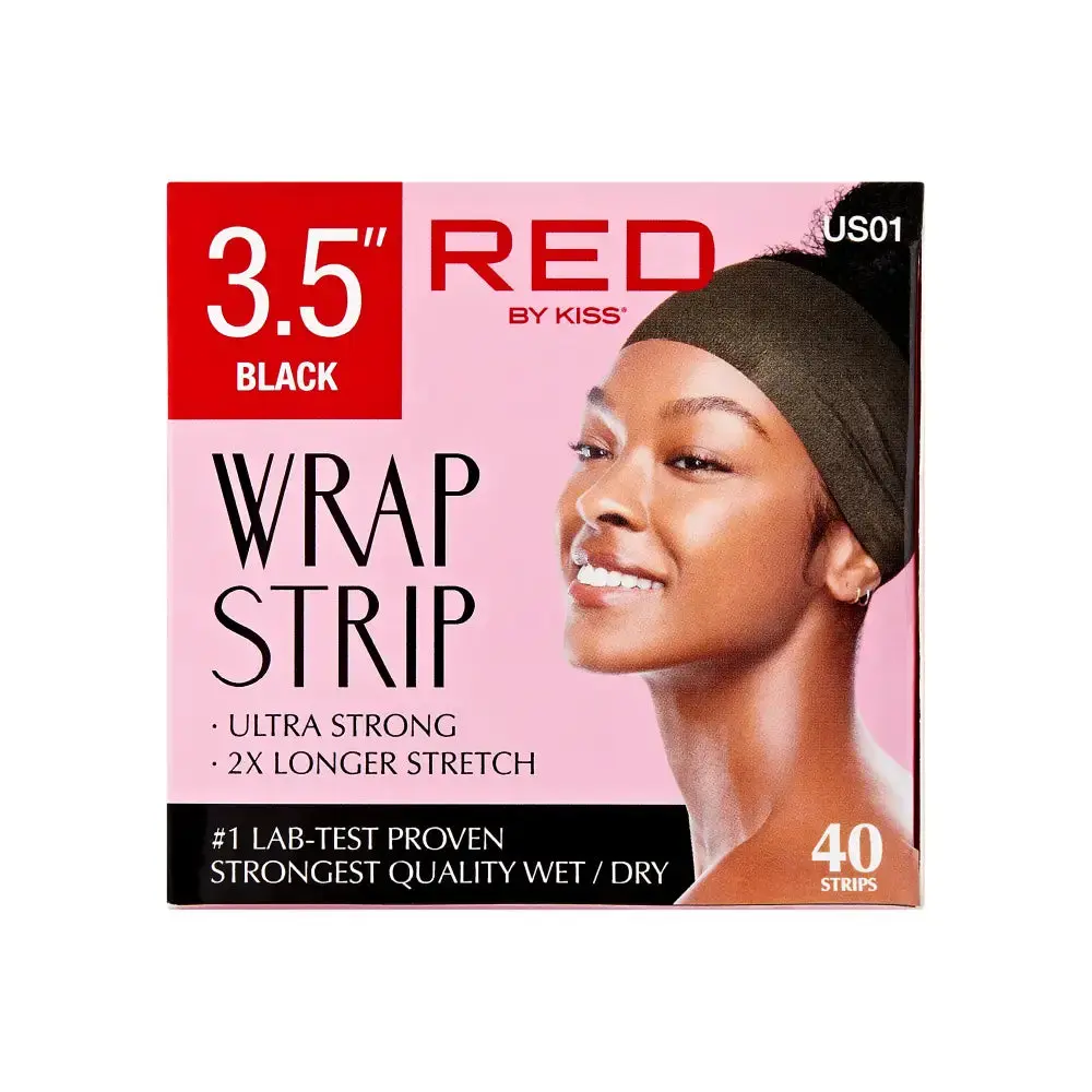 RED by KISS 3.5" Wrap Strips Ultra Strong 2x Longer Stretch