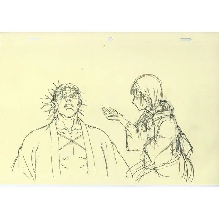 Blade of the Immortal (2019) Manji/Rin key animation genga